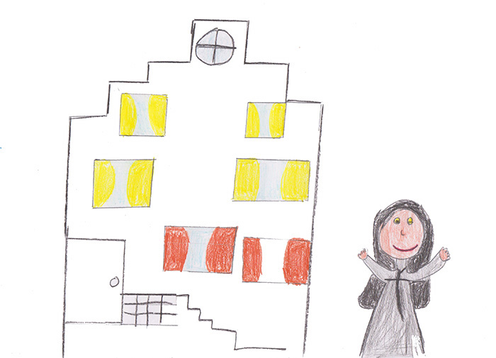 Kinderzeichnung Sophie Barat - SC Riedenburg