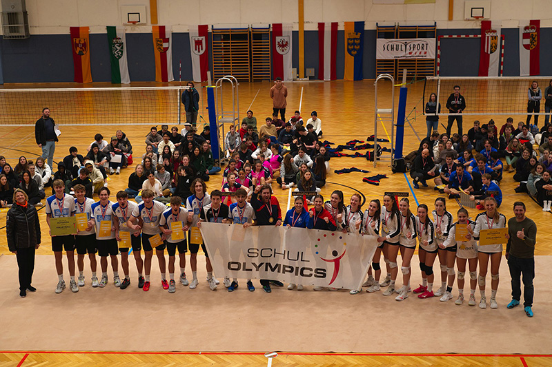 Volleyball School Olympics 2022 in der Albertus Magnus Schule Wien