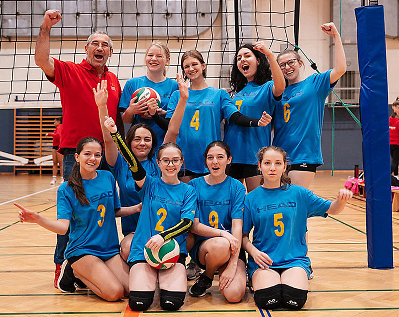 Volleyball School Olympics 2022 in der Albertus Magnus Schule Wien