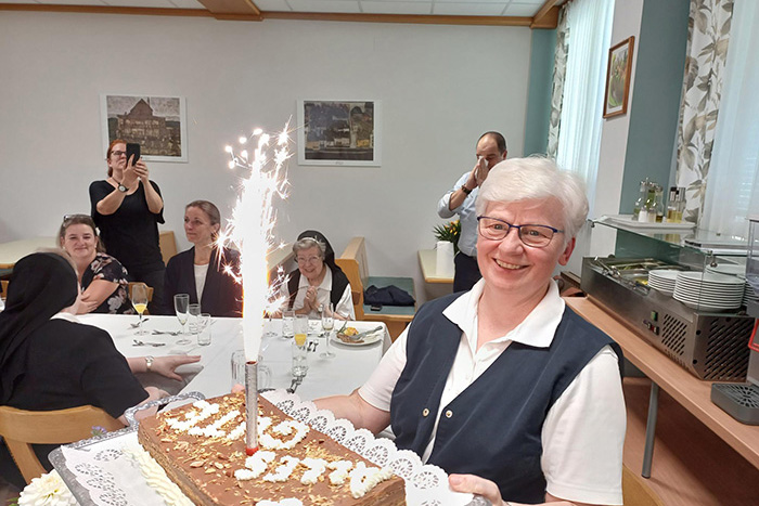 Verabschiedung von Sr. Bernadette am BildungsCampus Flora Fries