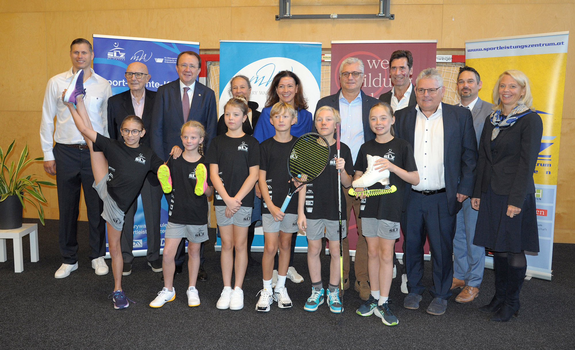 Sport Talente Klasse.Gruppenfoto
